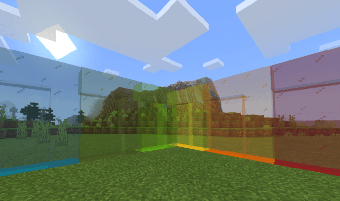 invisible glass texture pack